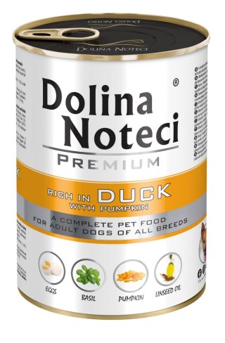 Dolina Noteci Premium Kaczka Z Dynią 400g