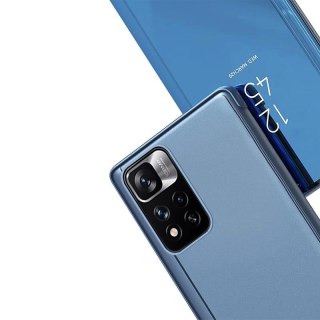 Clear View Case futerał etui z klapką Oppo A76 / Oppo A36 / Realme 9i czarny