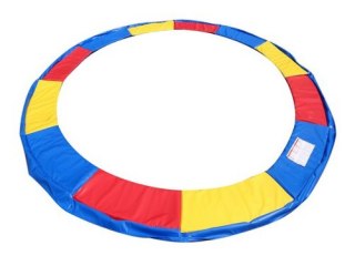 Osłona sprężyn do trampoliny 12 ft miękka mata ochronna 366-374 cm kolorowa