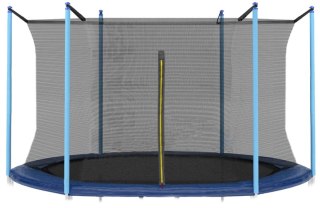 Siatka ochronna wewnętrzna na trampolinę 8 ft 6 słupków 244-250 cm