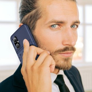 Thunder Case etui Xiaomi Poco M4 5G silikonowy pancerny pokrowiec niebieskie