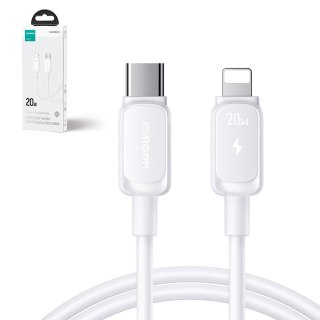 Kabel Joyroom Multi-Color Series A14 USB-C / Lightning 30W 1.2 m - biały