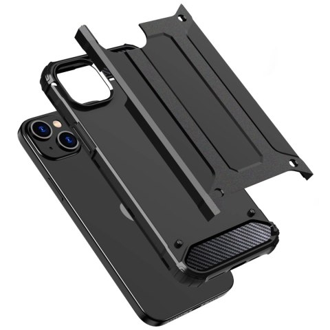 Pancerne etui do iPhone 15 Plus Hybrid Armor - czarne
