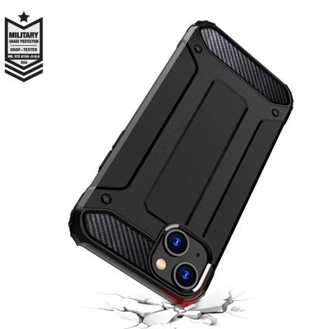 Pancerne etui do iPhone 15 Plus Hybrid Armor - czarne
