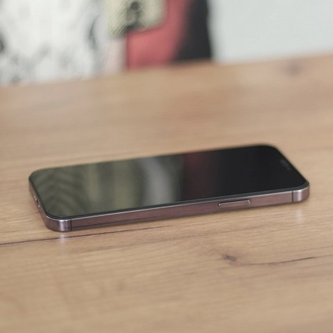 Szkło prywatyzujące Wozinsky Privacy Glass z filtrem Anti Spy do iPhone 15 - czarne