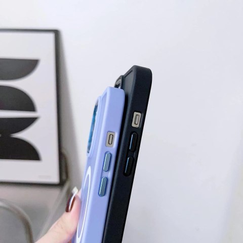 Magnetyczne etui z MagSafe Color Matte Case do iPhone 15 Plus - zielone