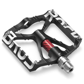 Pedały rowerowe Rockbros 37213071001 ze stopu aluminium - czarne