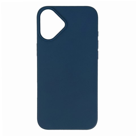 Etui Multiple Color Wheat Bran Case na iPhone 16 Plus - niebieskie