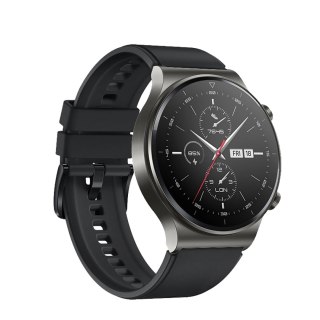 Pasek silikonowy do Huawei Watch GT 2 / 3 / 4 / 2 Pro / 3 Pro / 4 Pro / GT 2e - czarny