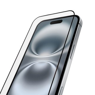 Szkło hartowane Puro Frame Tempered Glass z ramką do iPhone 16 Plus