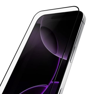 Szkło hartowane Puro Frame Tempered Glass z ramką do iPhone 16 Pro Max