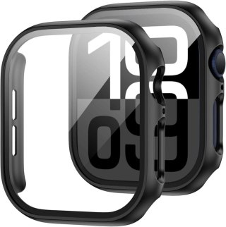 Etui ze szkłem hartowanym Tech-Protect Defense360 na Apple Watch 46 mm - czarne