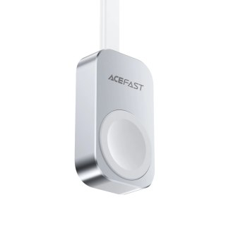Ładowarka bezprzewodowa Acefast E21 5W do Apple Watch - srebrna