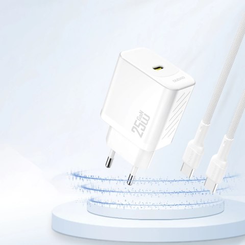 Ładowarka sieciowa Dudao A27 25W GaN USB-C - biała