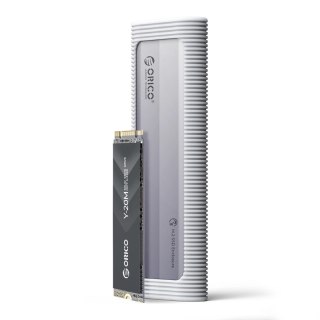 Kieszeń dyskowa Orico AXM2S-G2-V1 M.2 NVME/NGFF USB-C/USB-A na USB-C 6Gb/s / 10Gb/s - szara