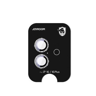 Szkło ochronne Joyroom JR-MSJ0271 na obiektywy iPhone 16/16 Plus - czarne
