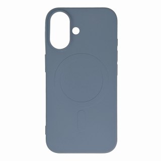 Etui Liquid Silicone Case z MagSafe na iPhone 16e / 17e - jasnoniebieskie