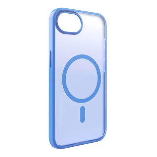 Etui silikonowe Puro Gradient MagSafe do iPhone 16e/17e - niebieskie