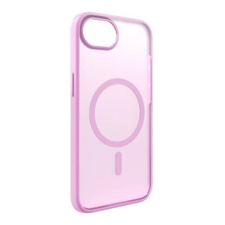 Etui silikonowe Puro Gradient MagSafe do iPhone 16e/17e - różowe