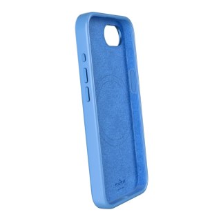 Etui silikonowe Puro Icon Mag Pro MagSafe do iPhone 16e/17e - niebieskie
