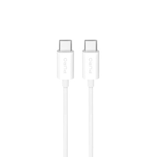 Kabel Puro TPE 25W USB-C - USB-C 3m - biały